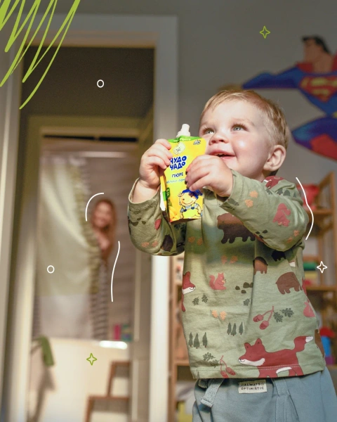 ЧУДО-ЧАДО Пюре яблоко- банан 180гр